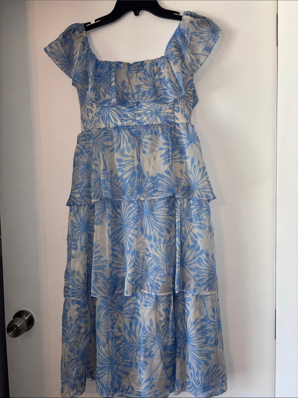 Amanda Uprichard Floral Midi Dress - Picture 8 of 9